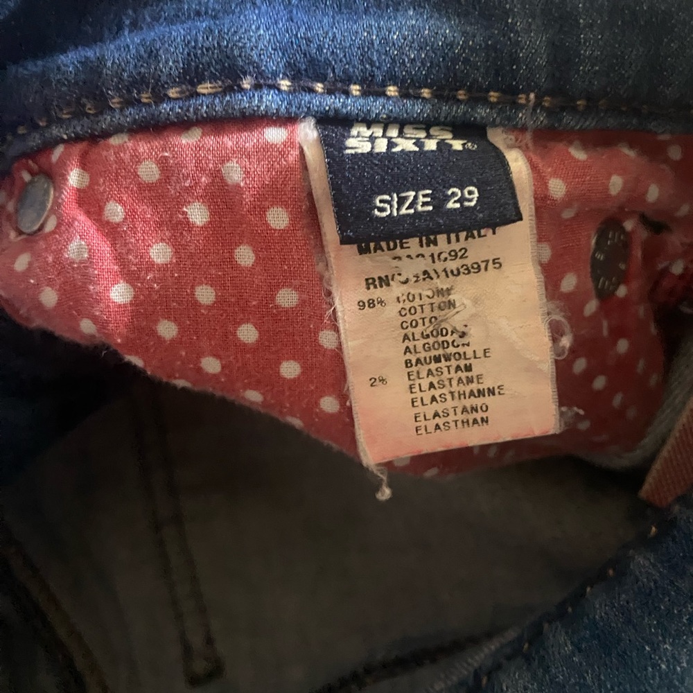 Miss sixty low waisted jeans 😍